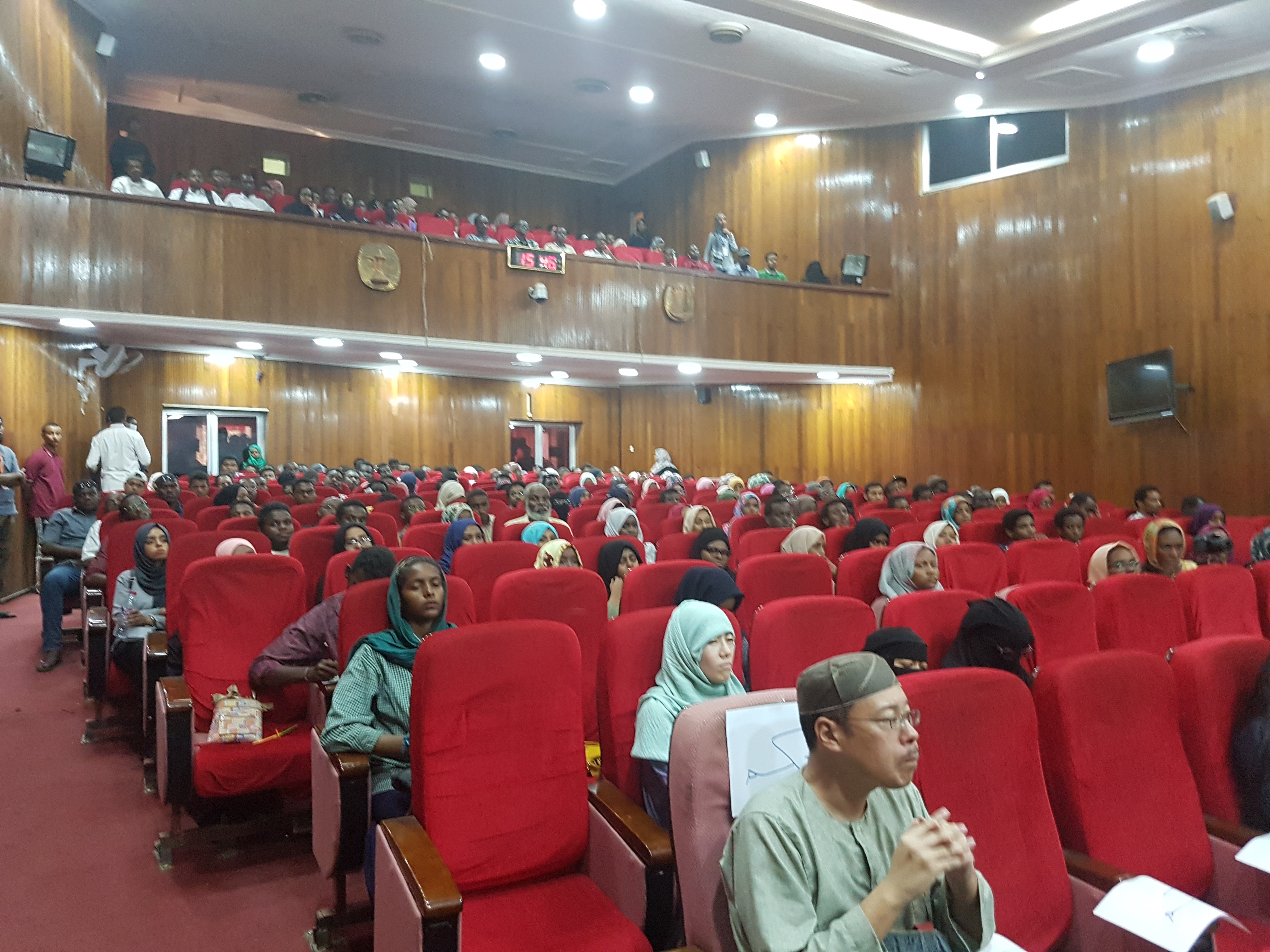 Inside the Sharjah Hall