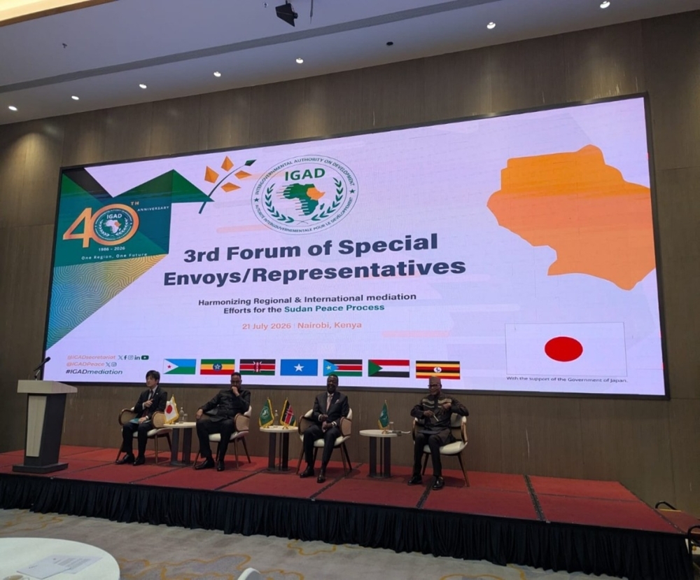 Japan's participation in the Third Special Envoys and Representatives on Sudan Forum in Nairobi,Kenya
